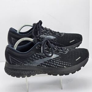 Brooks Ghost 13 Men's 8.5 Black Running Shoes Sneakers